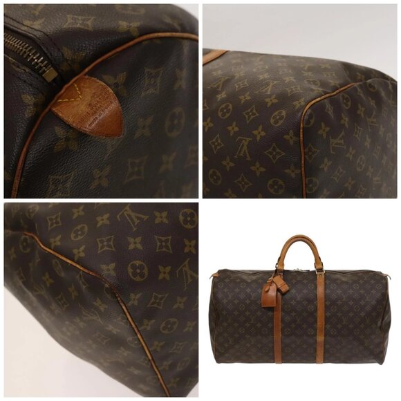 LOUIS VUITTON Monogram Keepall 60 Boston Bag - Picture 11 of 14